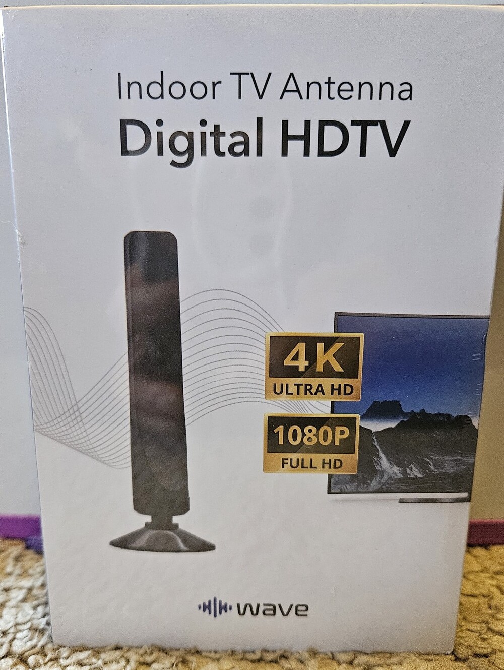 Wave Indoor TV Antenna Digital HDTV Sealed 2 Available